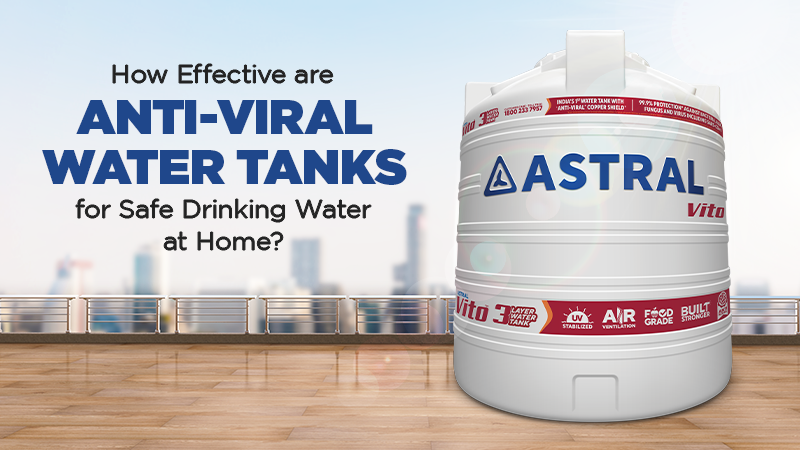 Anti-viral Water Tanks